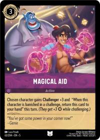 lorcana shimmering skies magical aid