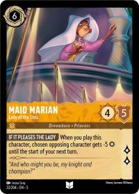 lorcana shimmering skies maid marian lady of the lists