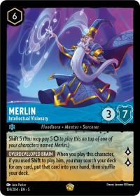 lorcana shimmering skies merlin intellectual visionary