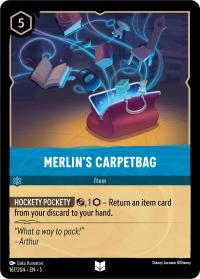lorcana shimmering skies merlin s carpetbag