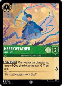 lorcana shimmering skies merryweather good fairy