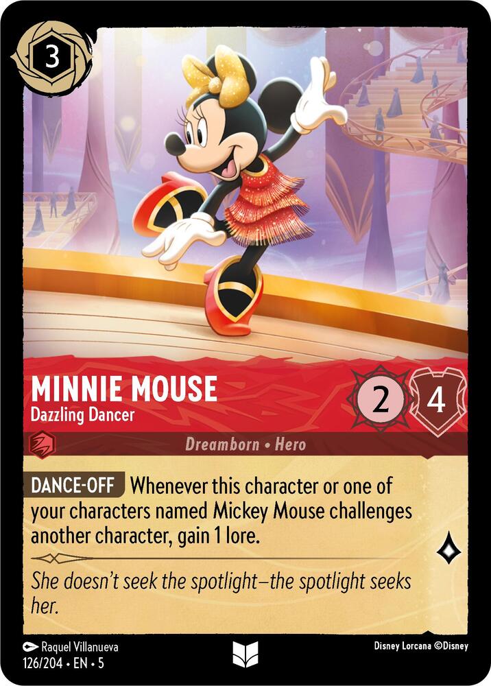 Minnie Mouse - Dazzling Dancer - Foil