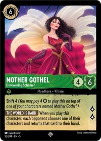 lorcana shimmering skies mother gothel unwavering schemer