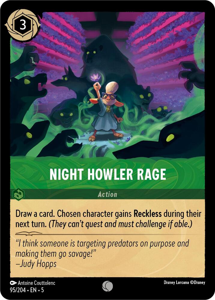 Night Howler Rage - Foil