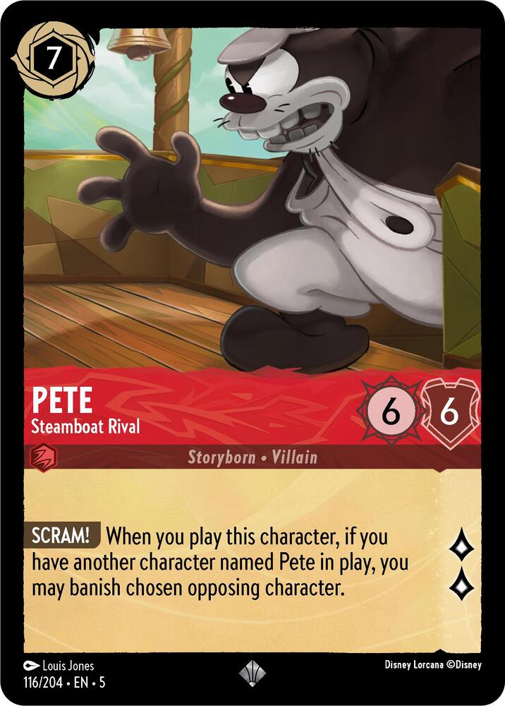 Pete - Steamboat Rival - Foil