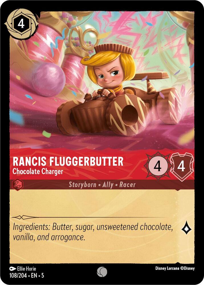 Rancis Fluggerbutter - Chocolate Charger - Foil