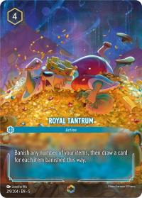 lorcana shimmering skies royal tantrum alternate art