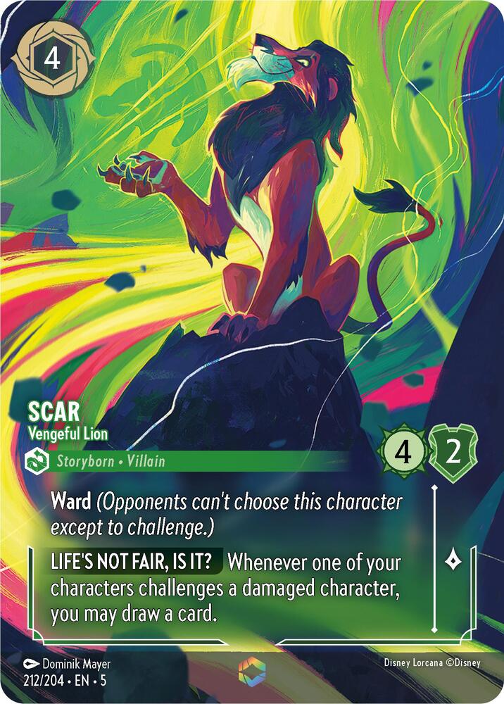 Scar - Vengeful Lion (Alternate Art)