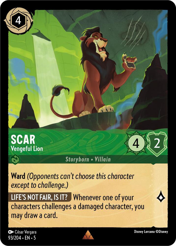 Scar - Vengeful Lion - Foil