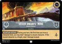 lorcana shimmering skies seven dwarfs mine secure fortress