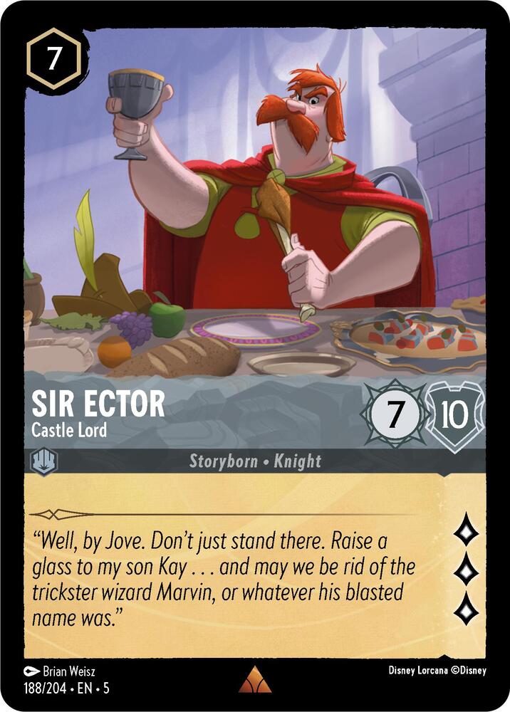 Sir Ector - Castle Lord - Foil