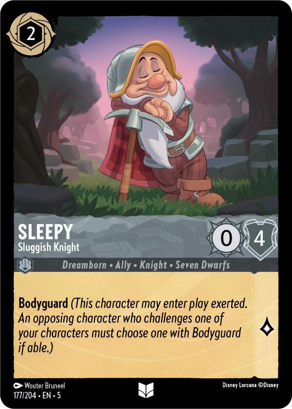 Sleepy - Sluggish Knight - Foil