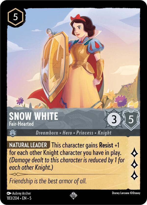 Snow White - Fair-Hearted - Foil