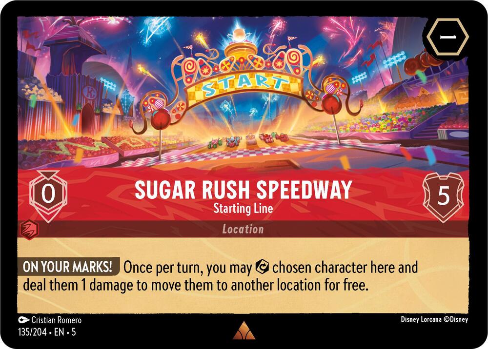 Sugar Rush Speedway - Starting Line - Foil