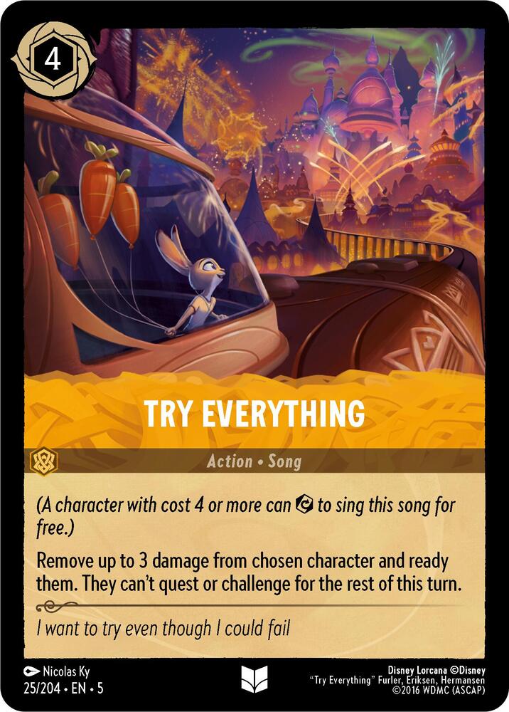 Try Everything - Foil