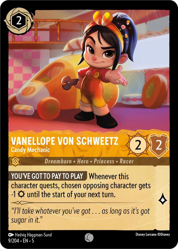 Vanellope von Schweetz - Candy Mechanic - Foil