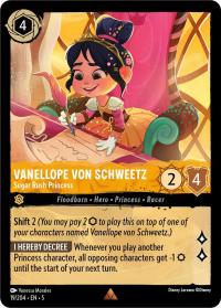 lorcana shimmering skies vanellope von schweetz sugar rush princess