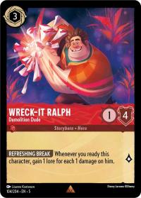 lorcana shimmering skies wreck it ralph demolition dude