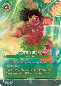 lorcana shimmering skies you re welcome alternate art
