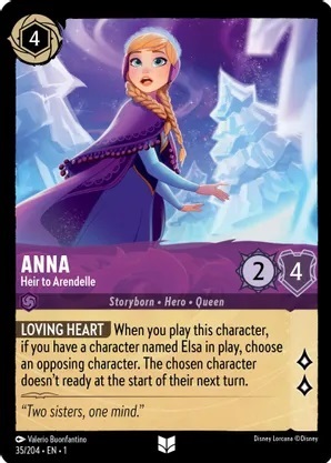 Anna - Heir to Arendelle - Foil