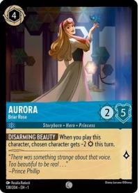 lorcana the first chapter aurora briar rose foil