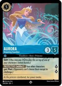 lorcana the first chapter aurora dreaming guardian foil