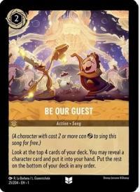 lorcana the first chapter be our guest foil