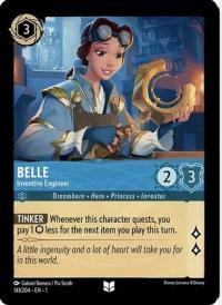 lorcana the first chapter belle inventive engineer foil