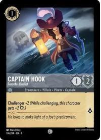 lorcana the first chapter captain hook forceful duelist foil