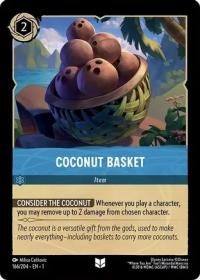 lorcana the first chapter coconut basket foil