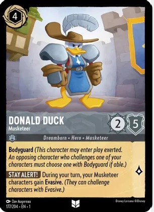 Donald Duck - Musketeer