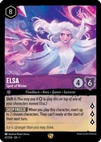 lorcana the first chapter elsa spirit of winter