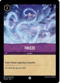 lorcana the first chapter freeze foil
