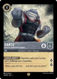 lorcana the first chapter gantu galactic federation captain
