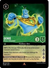 lorcana the first chapter genie powers unleashed foil