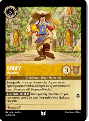 Goofy - Musketeer