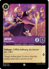 Jafar - Wicked Sorcerer - Foil