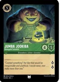 lorcana the first chapter jumba jookiba renegade scientist foil