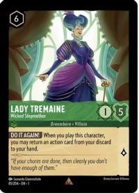 lorcana the first chapter lady tremaine wicked stepmother foil