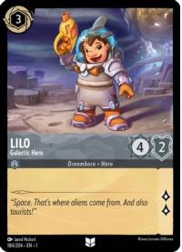 lorcana the first chapter lilo galactic hero