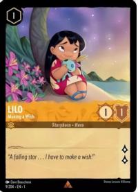 Lilo - Making a Wish - Foil