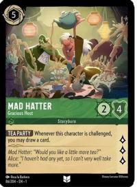 lorcana the first chapter mad hatter gracious host foil