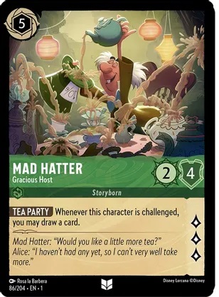 Mad Hatter - Gracious Host