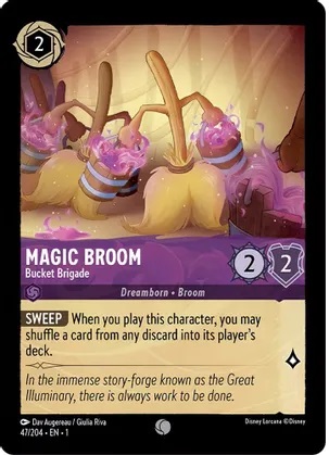 Magic Broom - Bucket Brigade