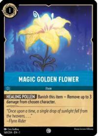 lorcana the first chapter magic golden flower foil