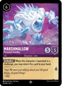 lorcana the first chapter marshmallow persistent guardian foil