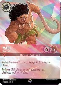 lorcana the first chapter maui hero to all enchanted