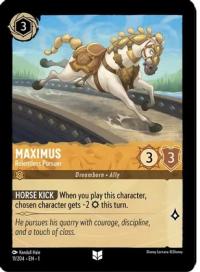 lorcana the first chapter maximus relentless pursuer