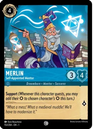 Merlin -  Self-Appointed Mentor