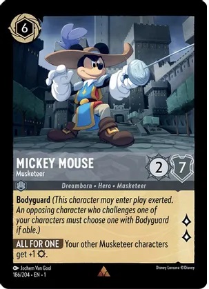 Mickey Mouse - Musketeer